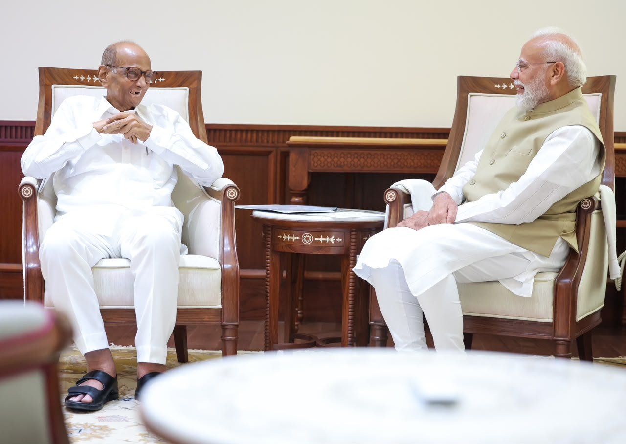 Sharad Pawar, Supriya Sule meet PM Modi amid buzz over NCP's merger ...