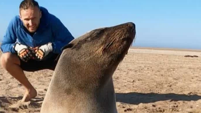 Watch a poor baby seal get a second chance - after so much suffering