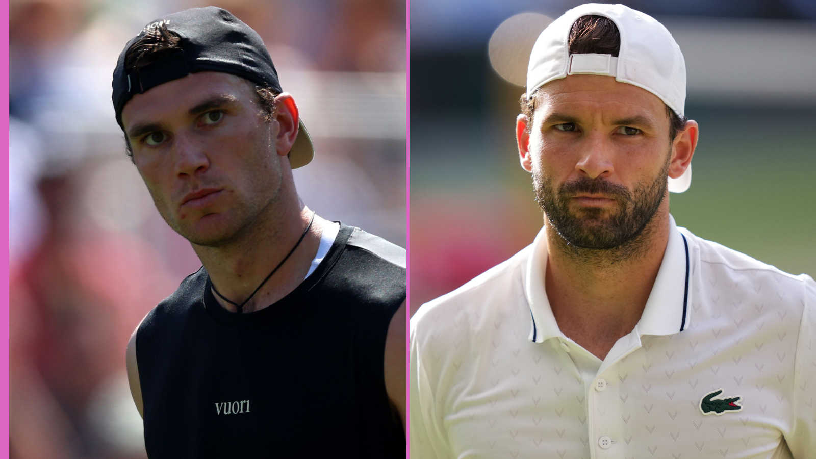 Jack Draper and Grigor Dimitrov