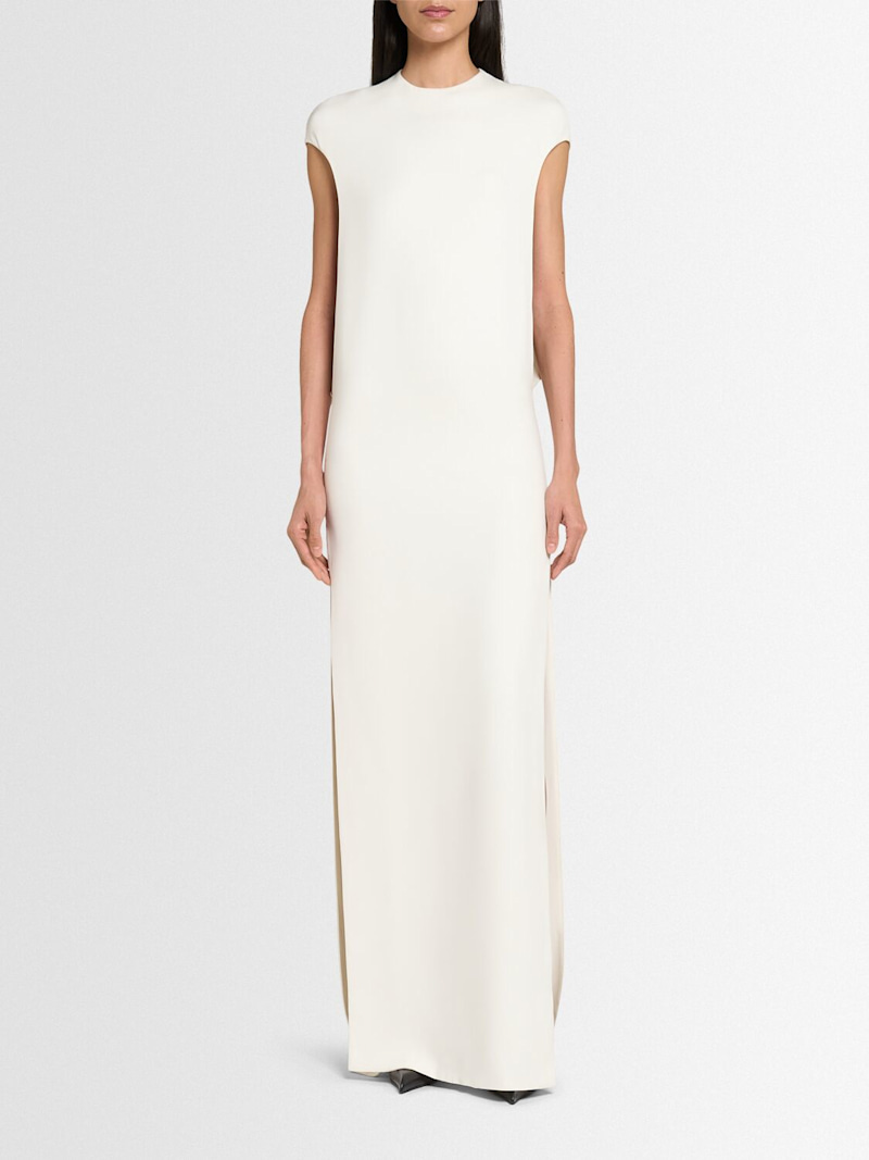 Double georgette silk long evening dress by Tom Ford