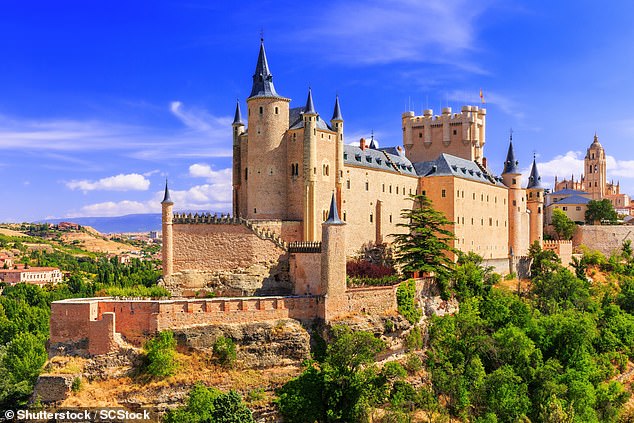 The impressive Alcazar Castle in Spain joins the ranking