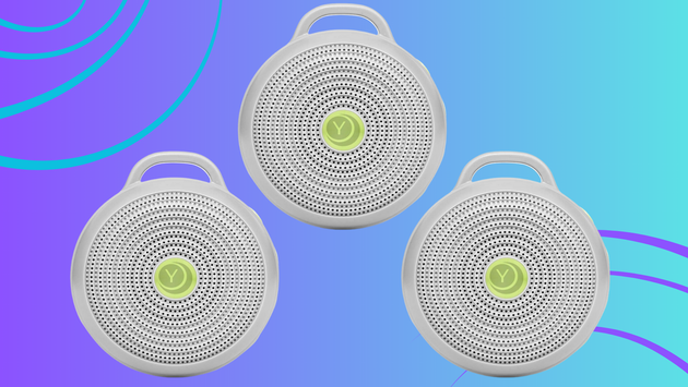 You don't need to have a baby to enjoy the soothing sounds of this portable white noise machine.