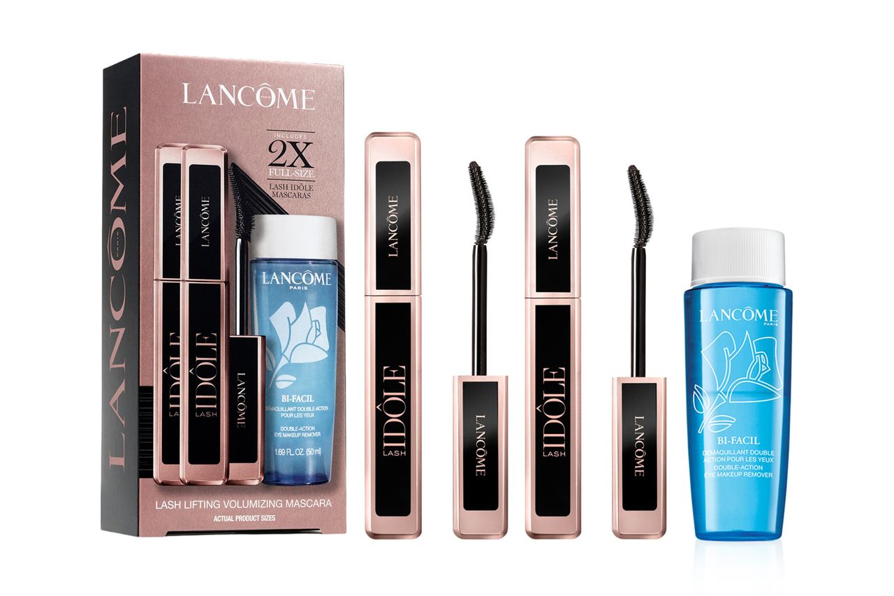 Nordstrom Lash Idôle Mascara & Bi-Facil Eye Makeup Remover 3-Piece Gift Set $74 Value Lancôme