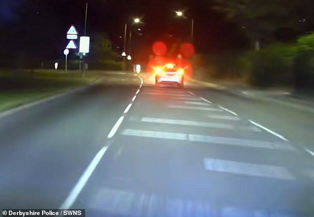 Forster-Davies failed to stop before reaching 80mph through 30 and 40mph zones in Bolsover, Shuttlewood and Clowne at 2.25am on June 18. He has pleaded guilty to four charges