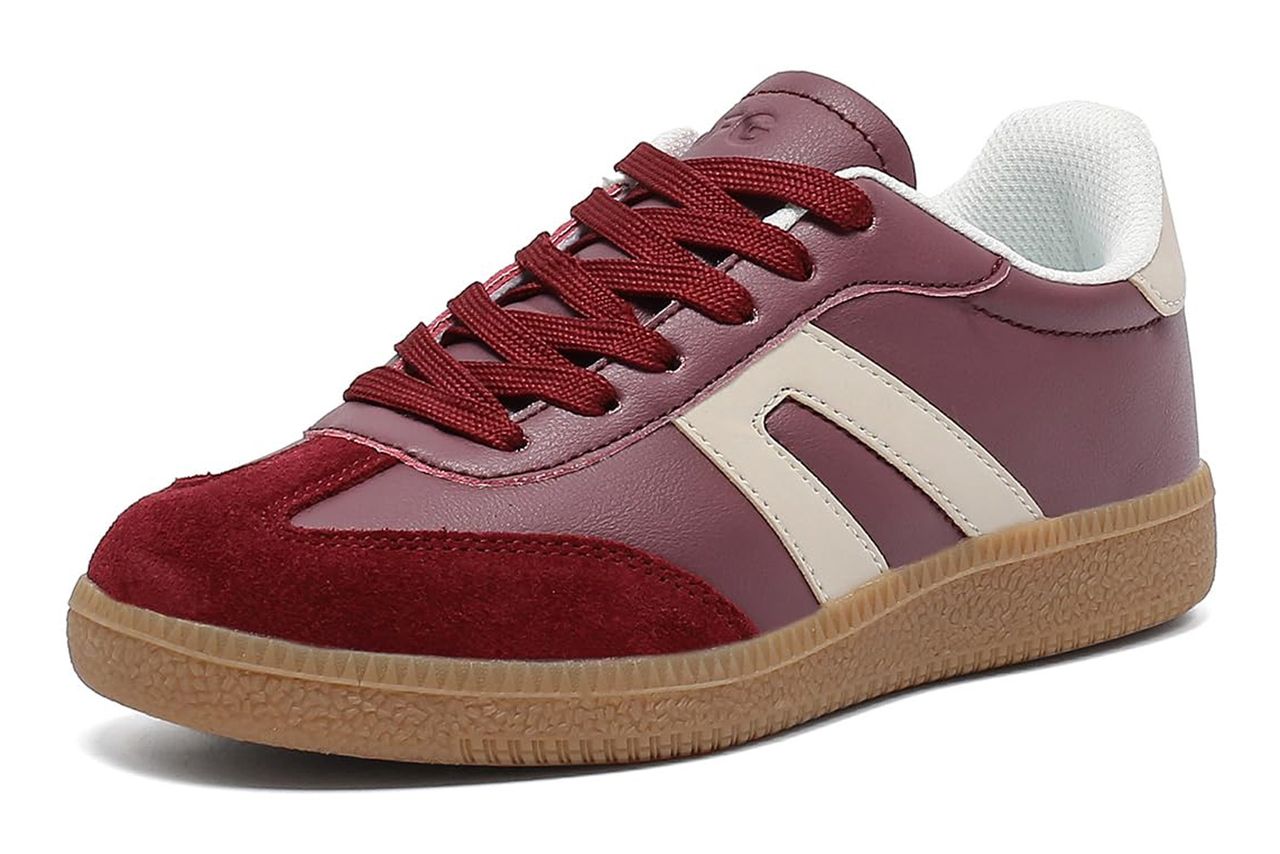 Amazon OFG Women's Retro Gum Sole Fashion Sneakers
