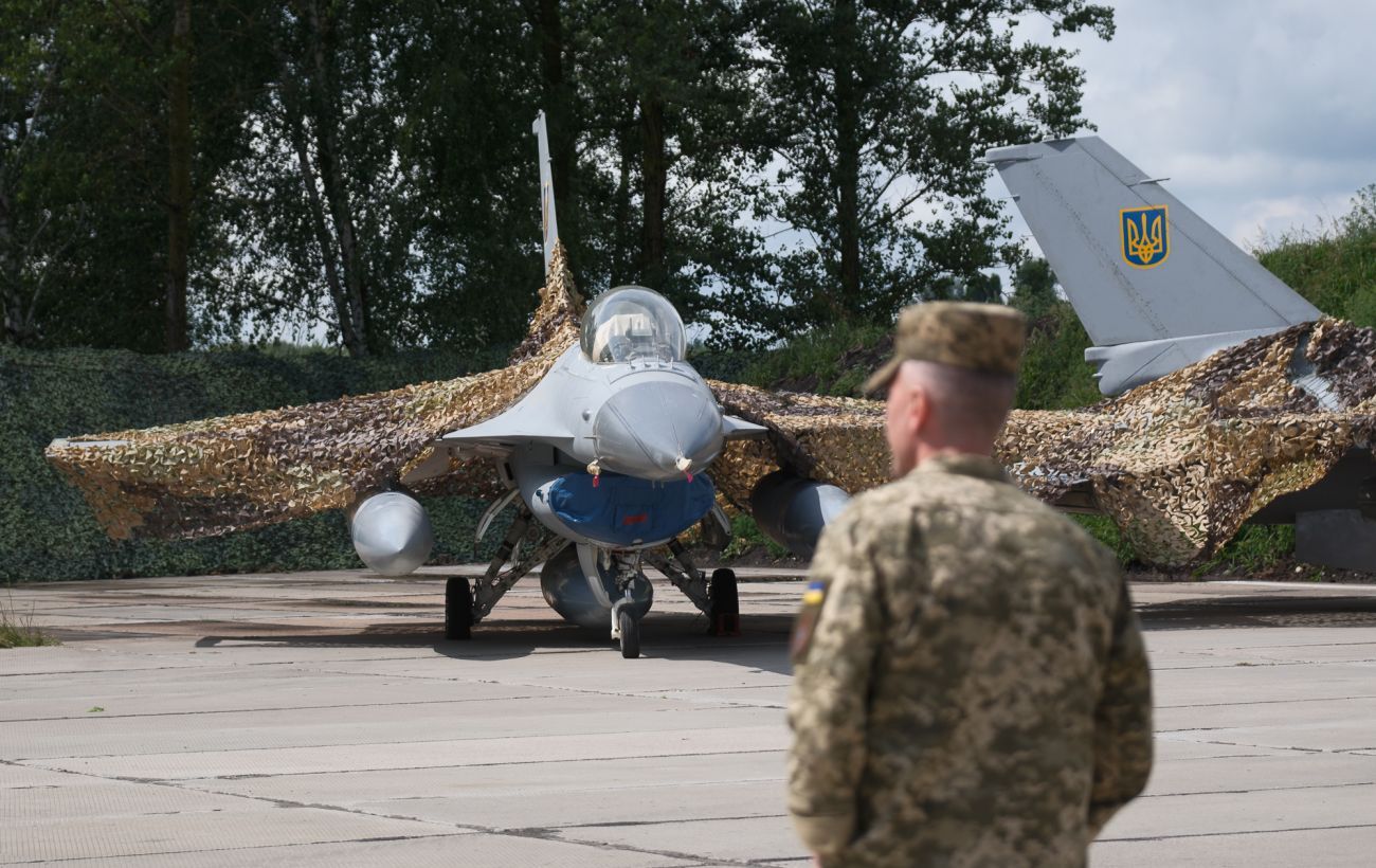 Illustrative photo: Ukraine's Air Force has not officially reported an F-16 downing a Russian fighter (Vitalii Nosach / RBC-Ukraine)