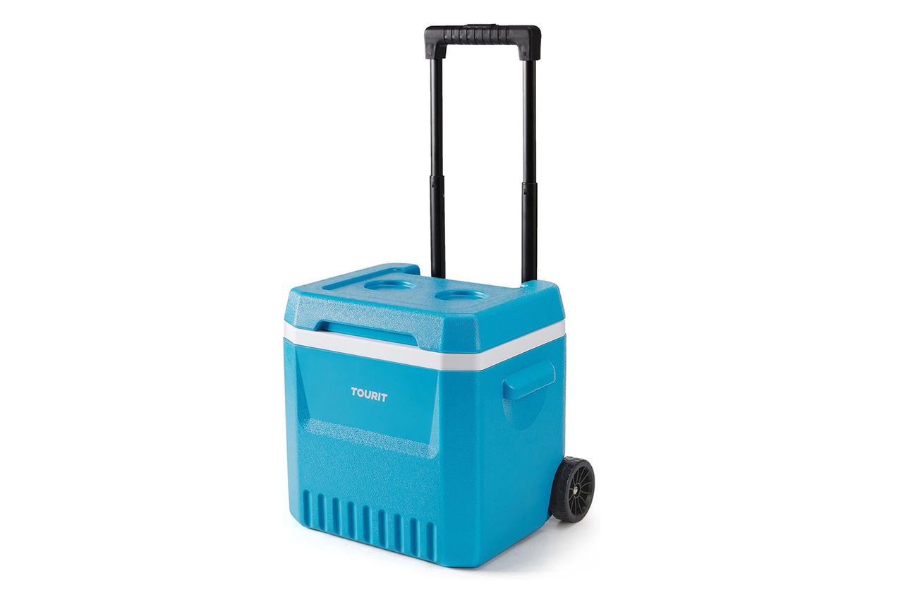 TOURIT Small 20qt Rolling Cooler with Wheels