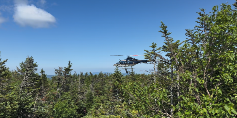 Hiker rescued by helicopter on New York's tallest mountain