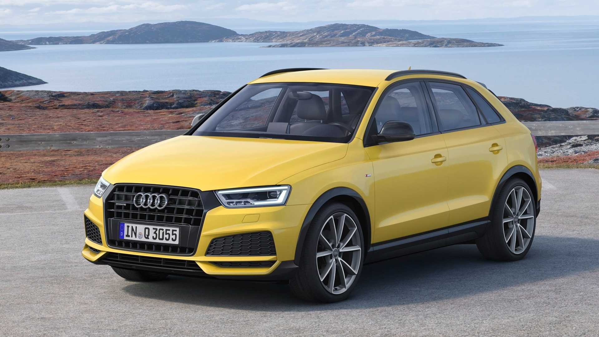 Yellow 2018 Audi Q3-1