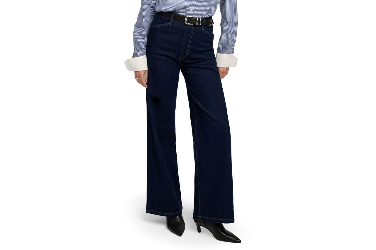 Nordstrom The Mischa Super High Waist Wide Leg Jeans Favorite Daughter
