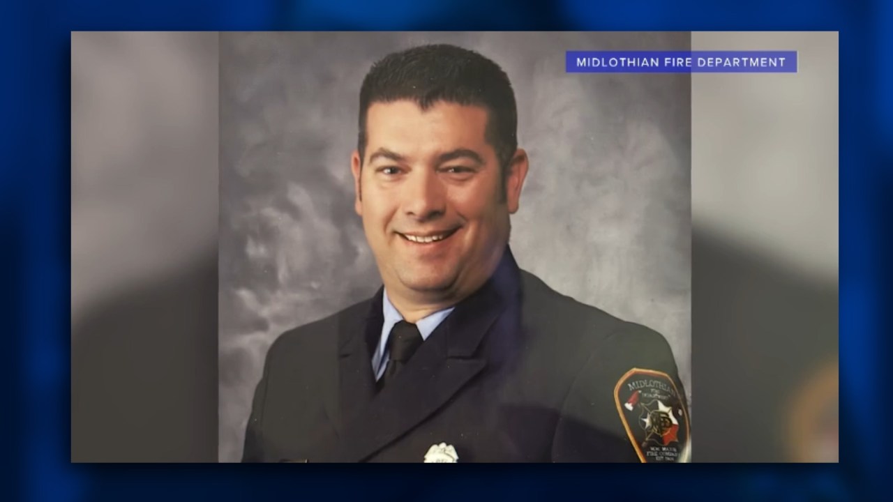 Jason Horne in his firefighter uniform