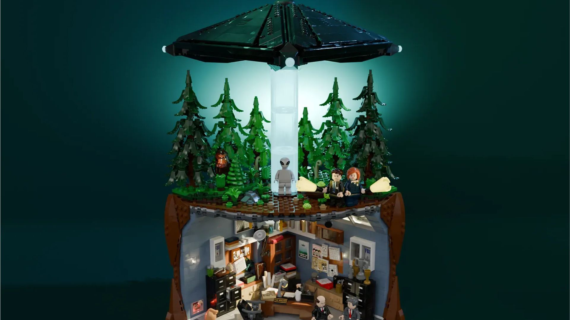 The X-Files Lego set