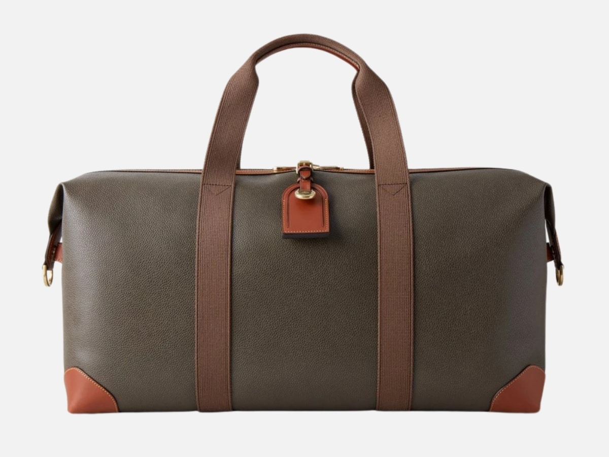 Mulberry heritage clipper weekend bag