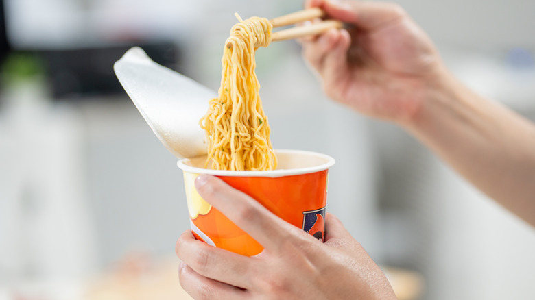 Ditch the packet — one canned soup turns instant ramen into a gourmet dish in 5 minutes