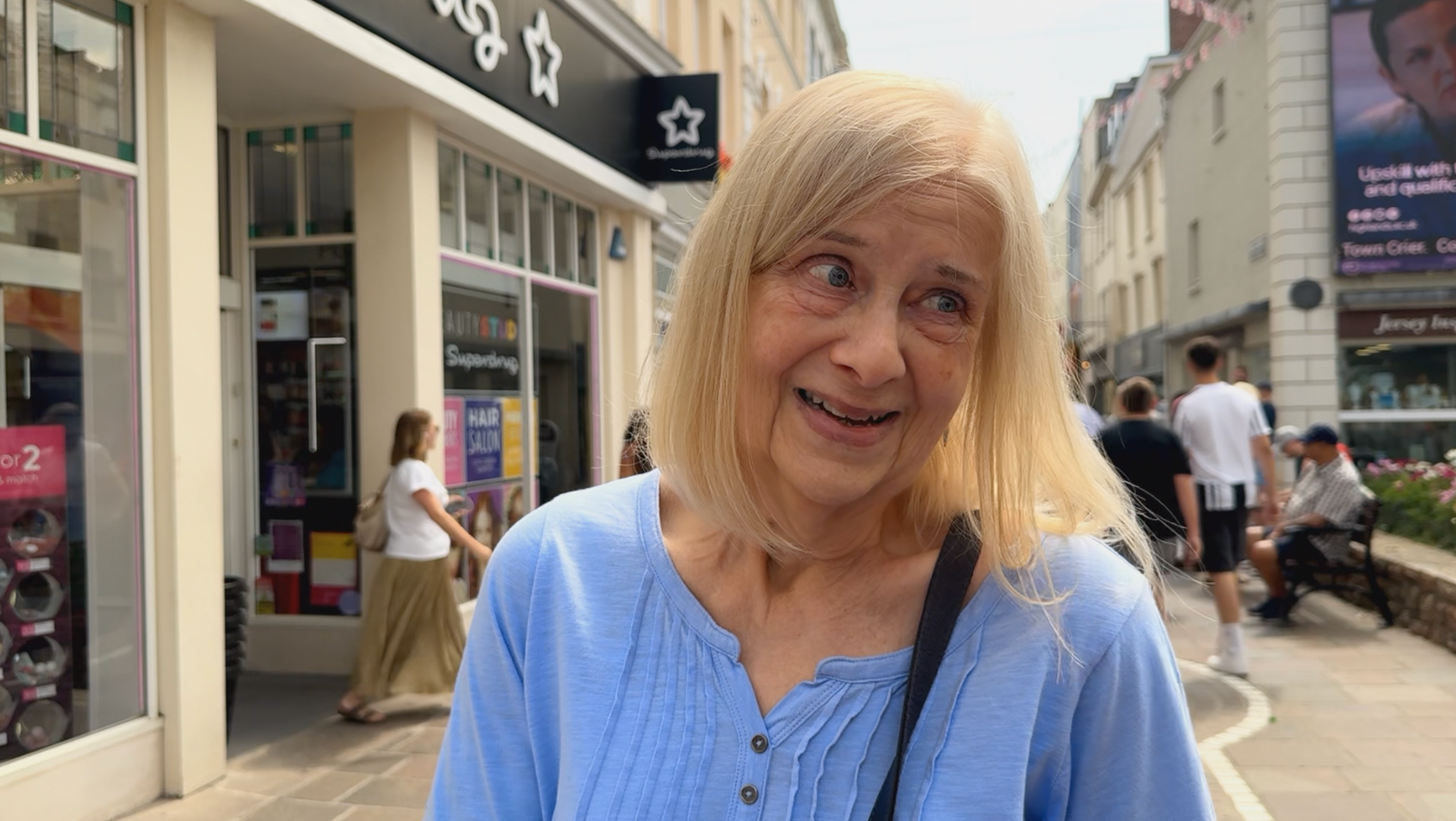Carole says period products are "an essential part of life" for women