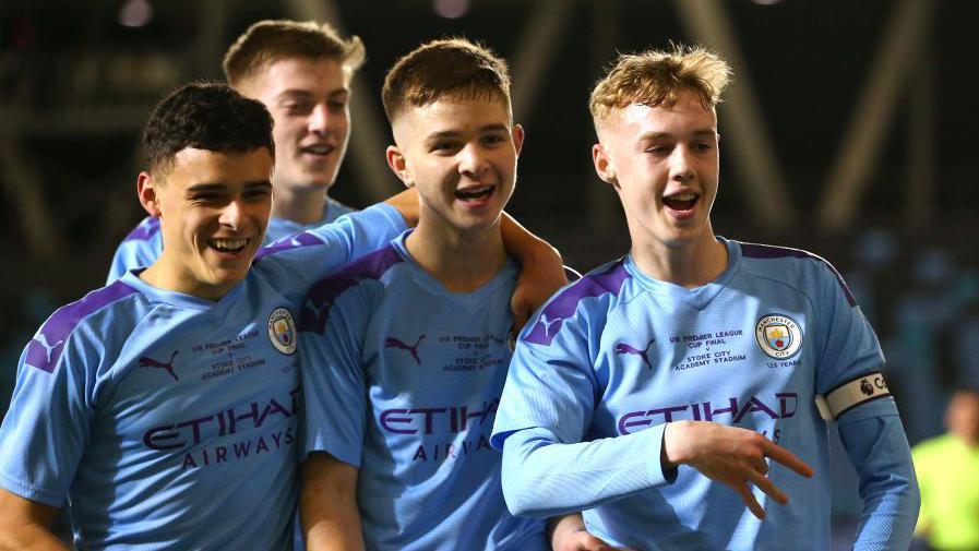 Palmer and Delap spent several years together in City's academy