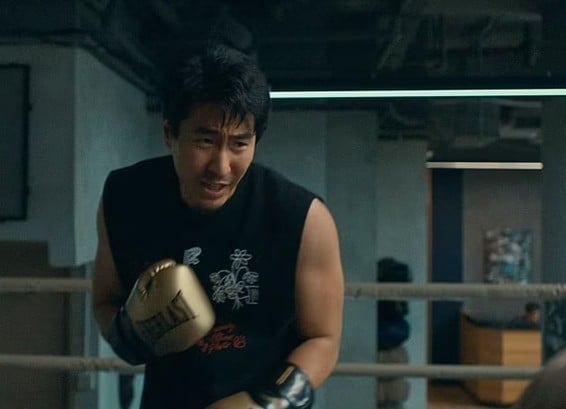 Chris Pang is seen in the boxing ring in The Season.