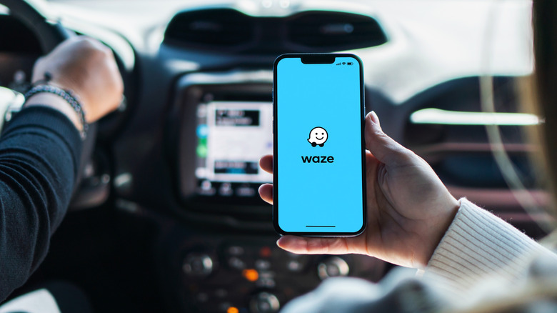 What are Waze points, and how do you use them?
