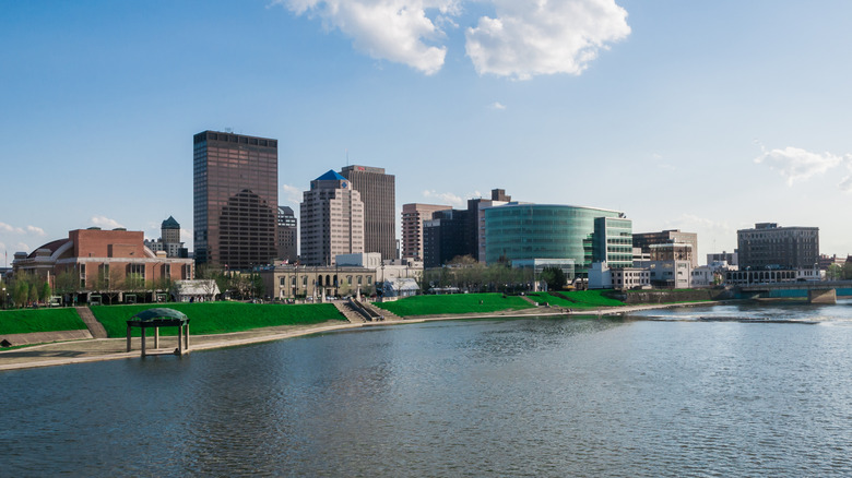 Nestled in downtown Dayton is Ohio's popular park with river views, fishing, and relaxing gardens