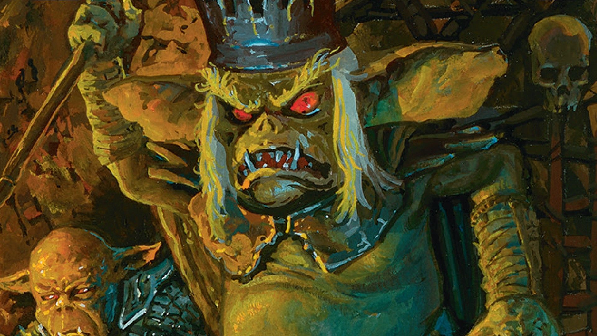 Exclusive: Say hello to 'The Great Goblin' from The Hobbit MTG set