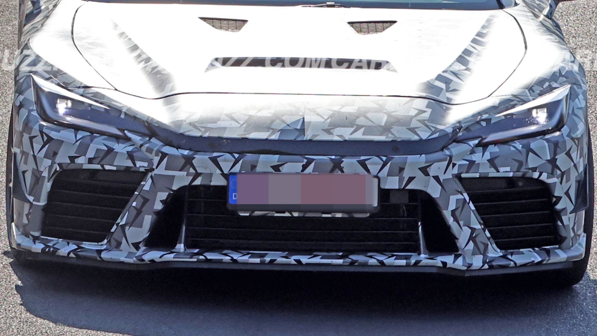 Toyota's LFA successor is going 911 GT3 hunting, big wing and all