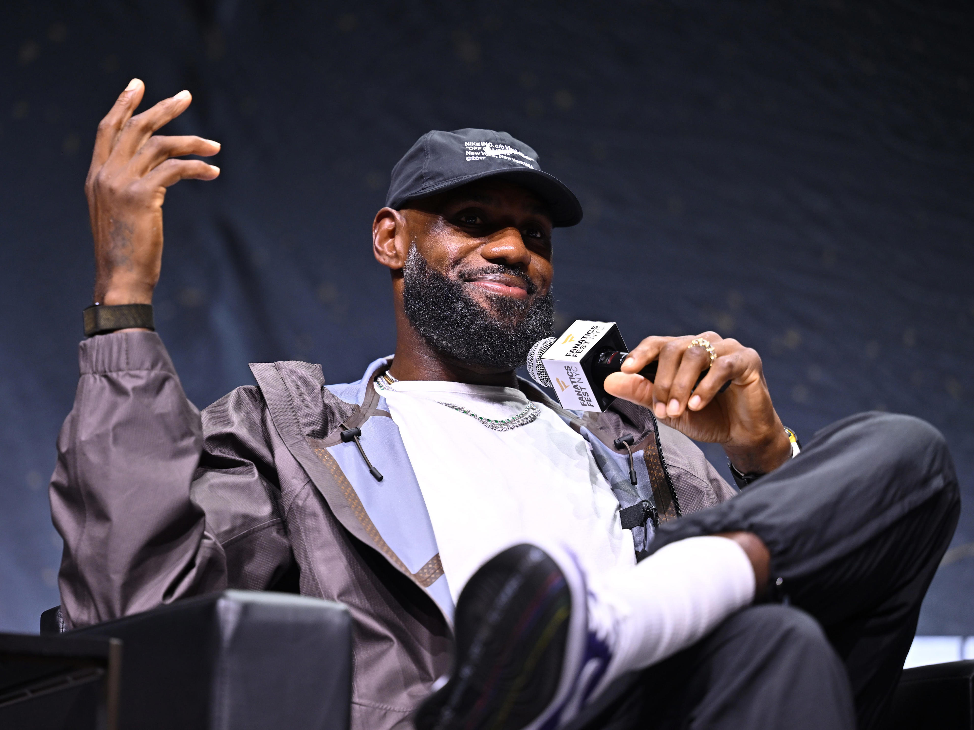 LeBron James, 41, says athletes shouldn't retire just because of age
