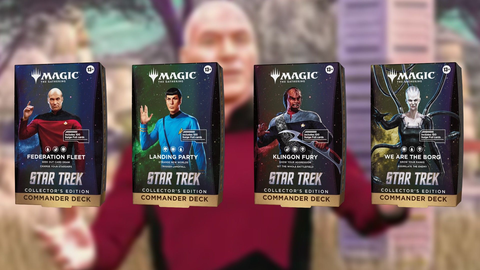 Magic: The Gathering - Star Trek commander decks overview