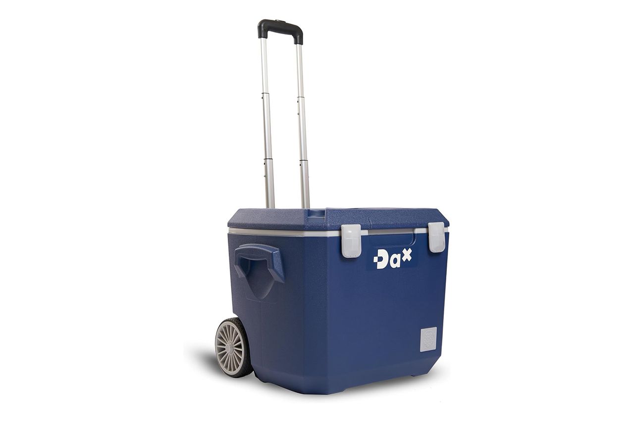 DA Ultra-Light 60 QT Hard Cooler with Wheels and Telescopic Handle