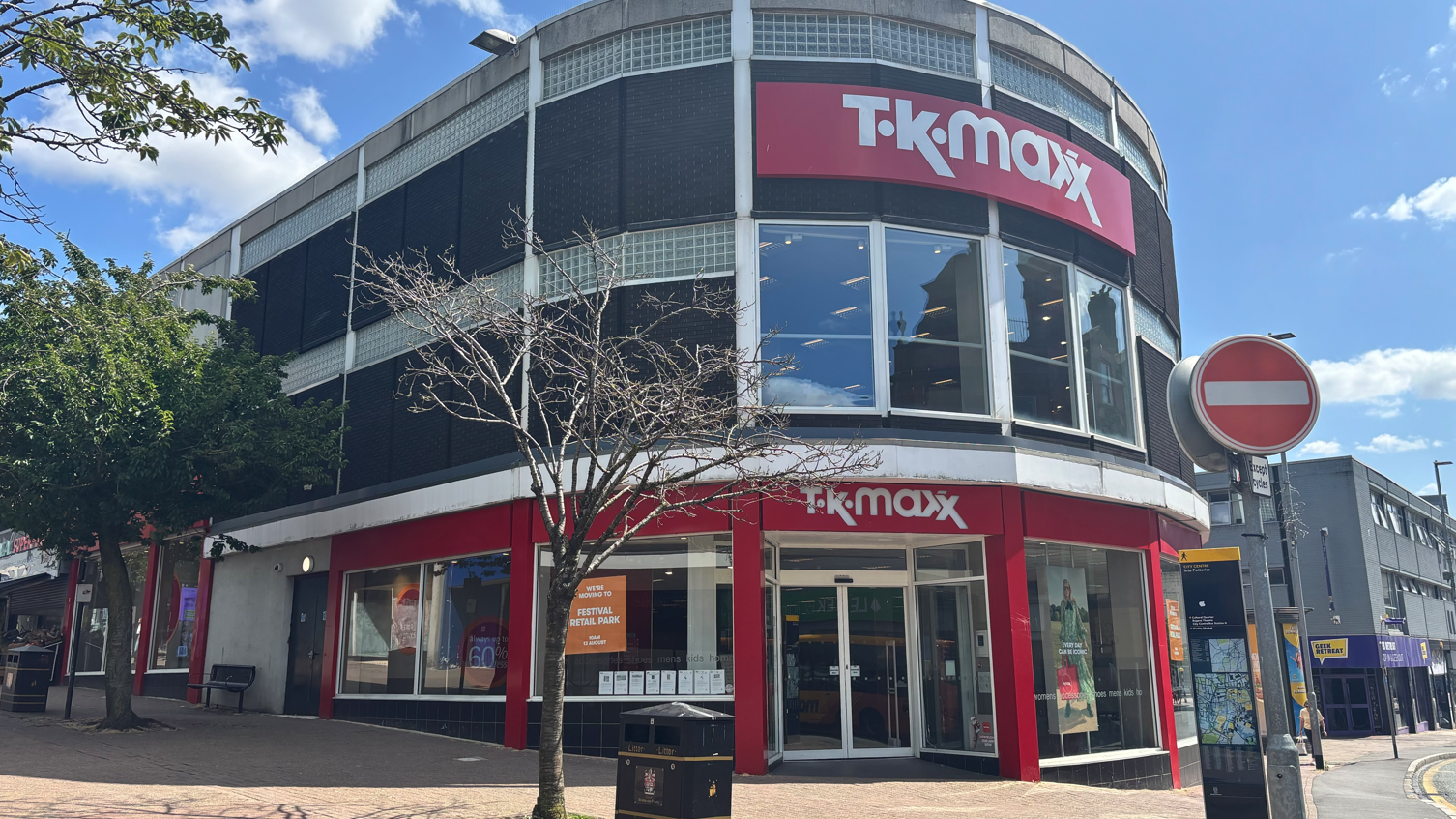 TK Maxx has announced the store in Hanley was closing on 9 August
