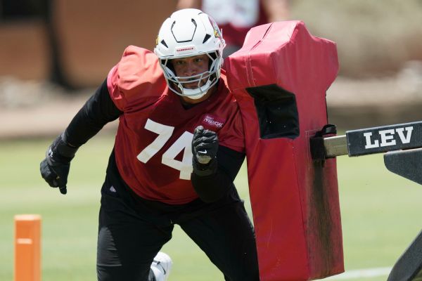 Source: Cardinals OL Adams to be at training camp amid charges