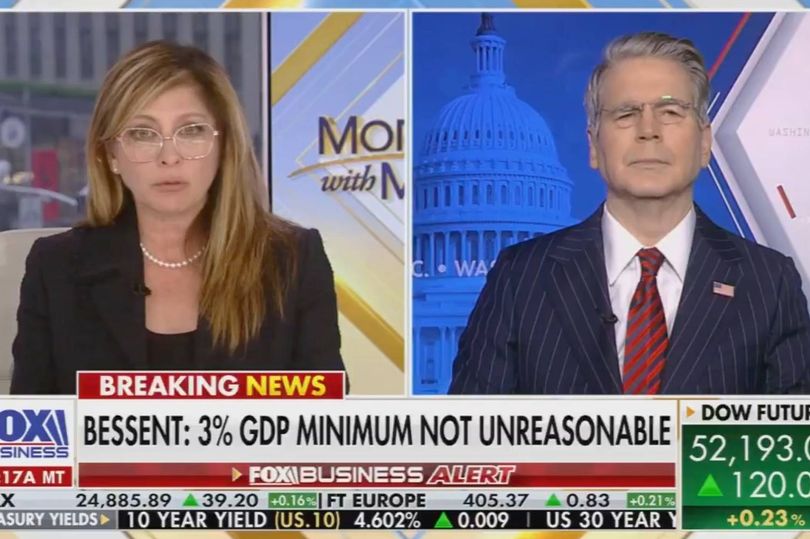 Maria Bartiromo quizzed Scott Bessent