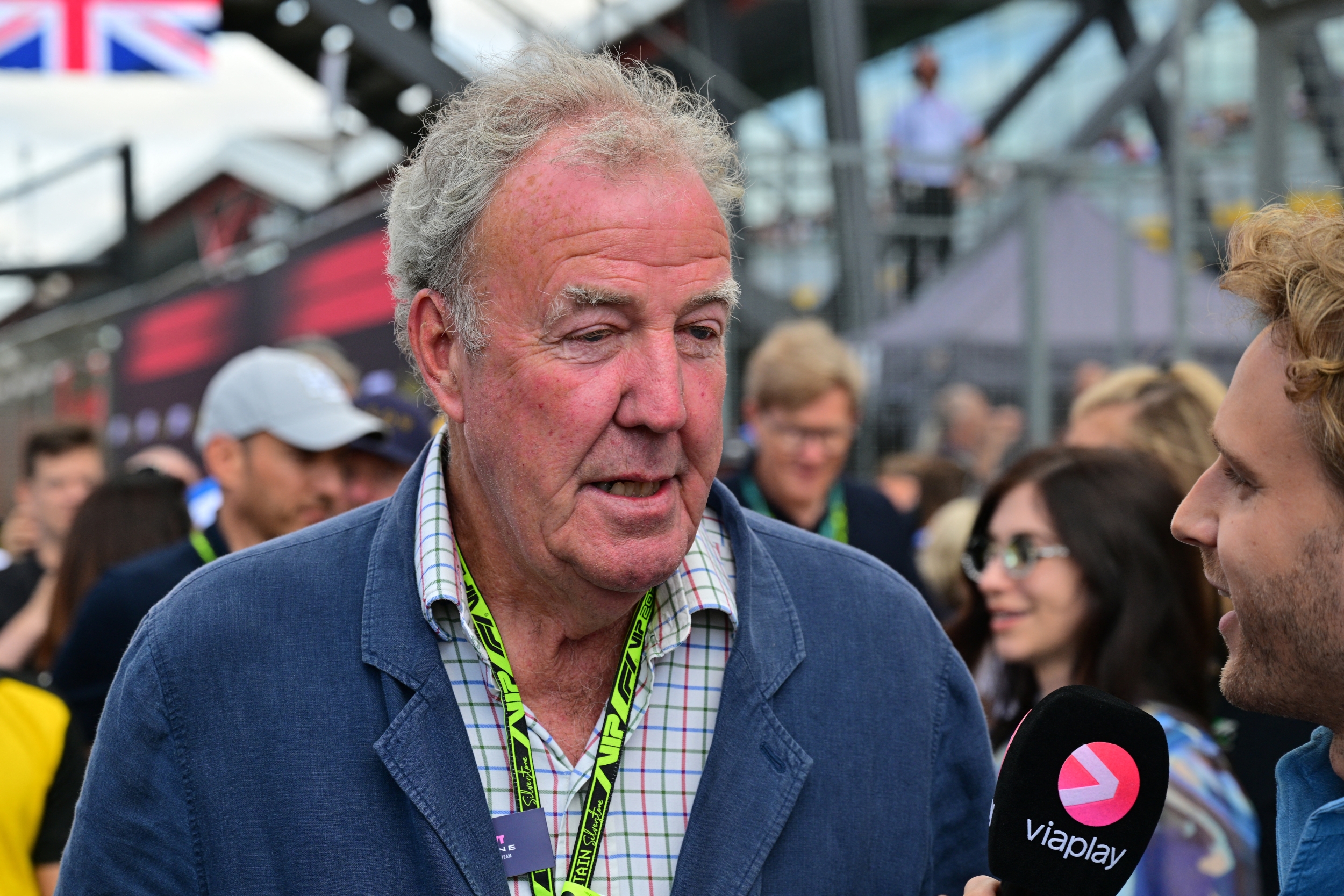 Jeremy Clarkson makes first public appearance since revealing prostate cancer diagnosis