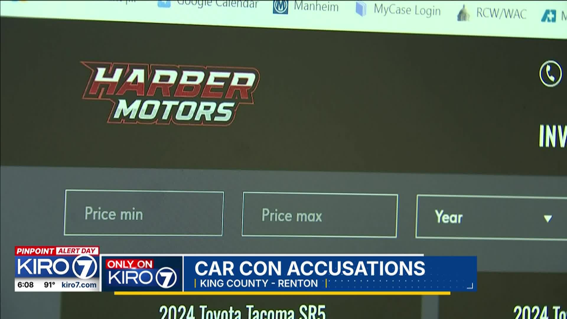 Pierce Co. man says car dealer website set up with his name is not his; has warning for buyers