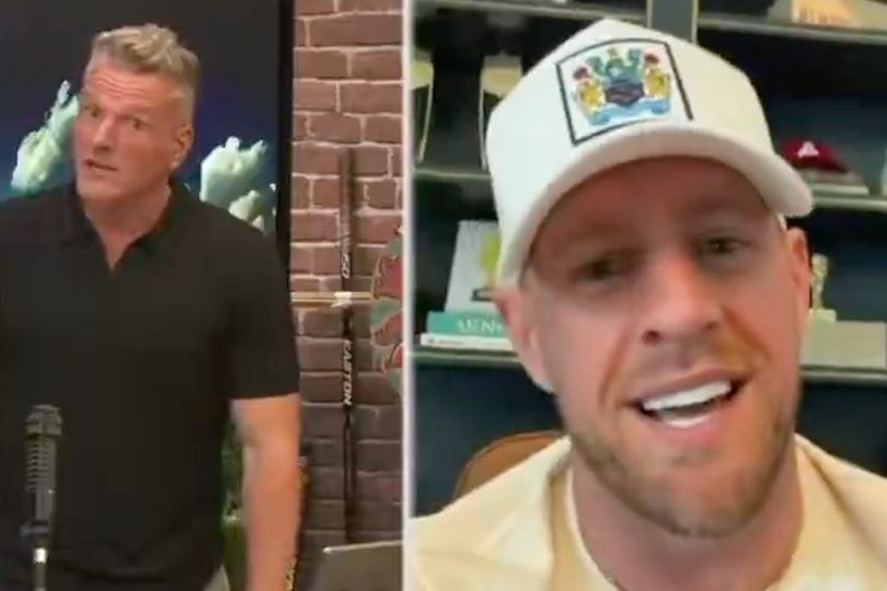 Pat McAfee had JJ Watt on his show Tuesday