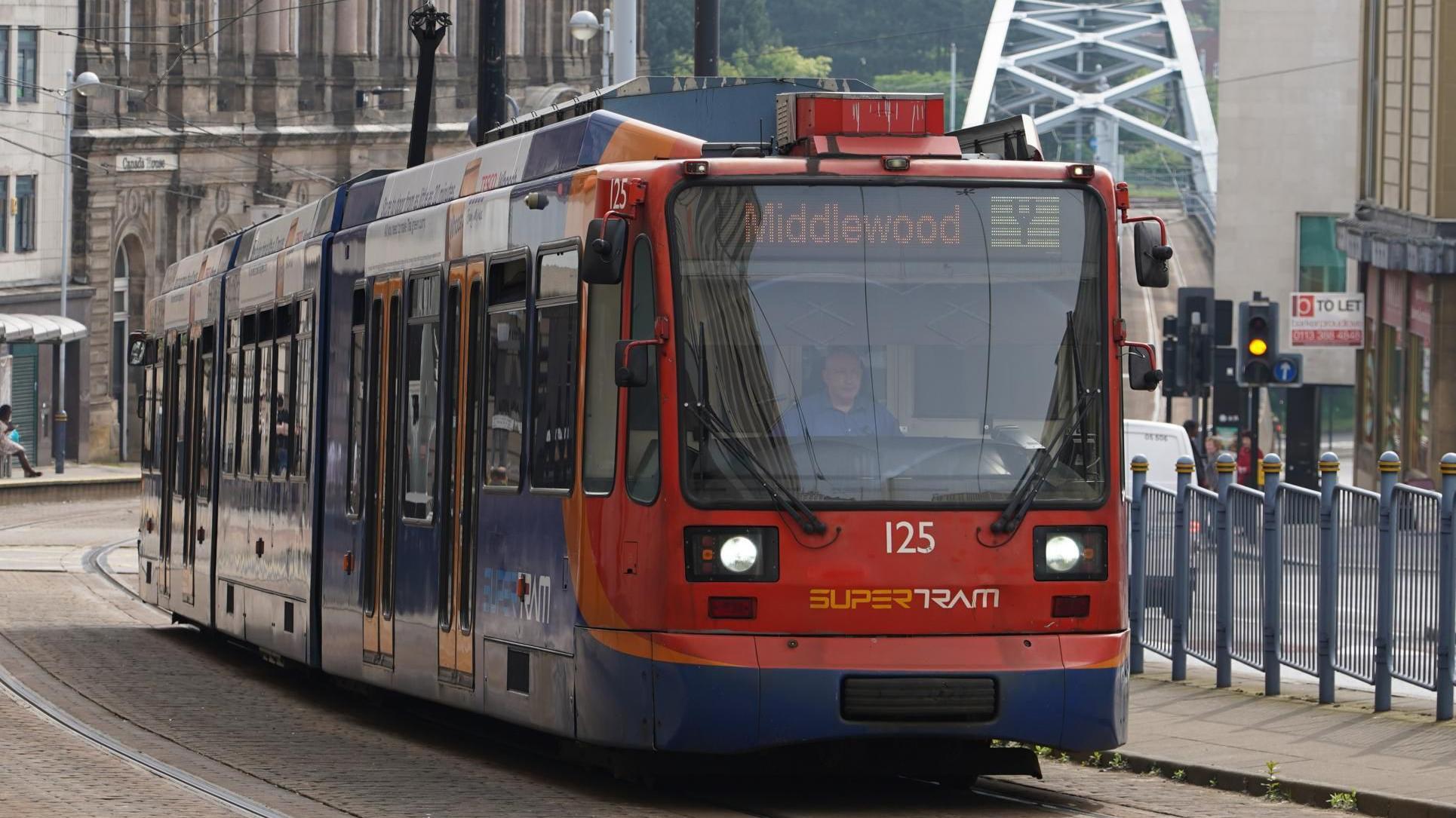 Extra trams have been put on during the Tramlines Festival