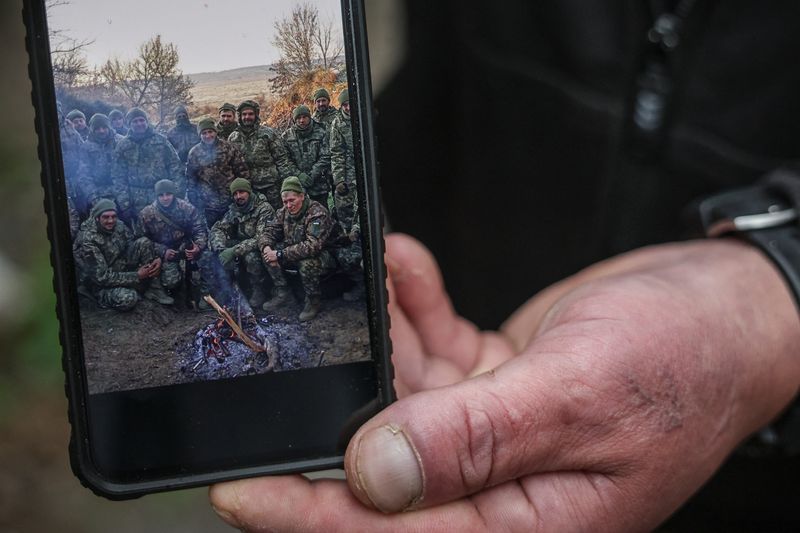 Ukrainian serviceman who spent almost a year at a frontline position in Chasiv Yar returns to duty after recovery, in Kramatorsk