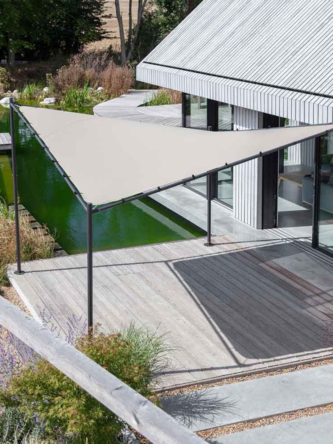 Atkin & Thyme, Rodin 3.5m Sail Shade-Beige