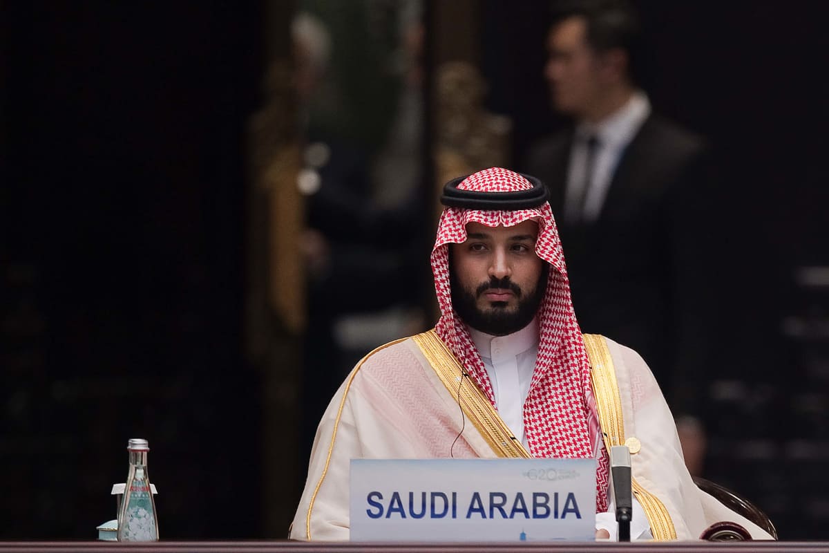 HANGZHOU, CHINA - SEPTEMBER 04: Saudi Arabia Deputy Crown Prince Mohammed bin Salman attends the G2