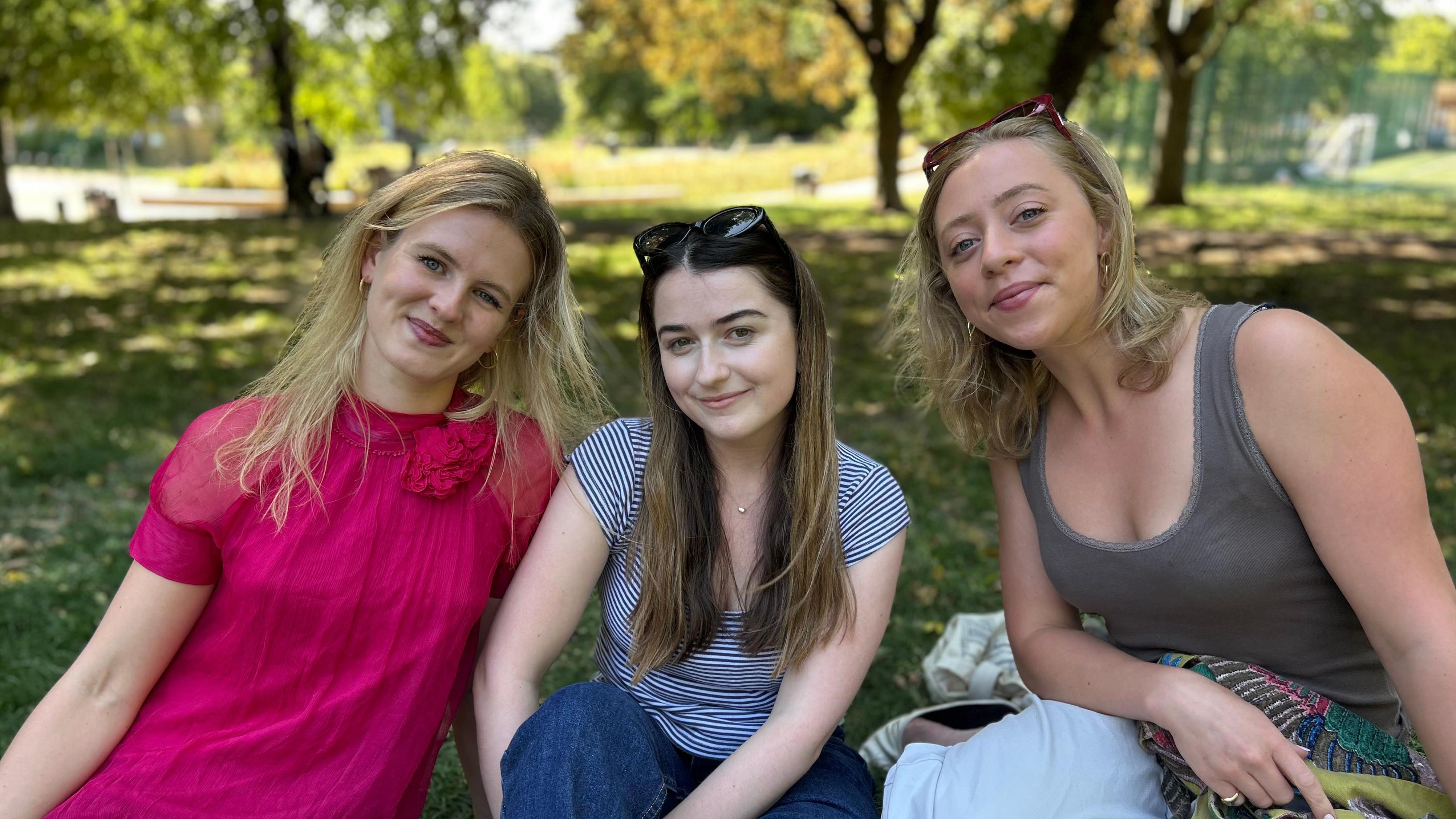 Students Jess, Charlotte and Milly say it is difficult for their generation to imagine having children in central London