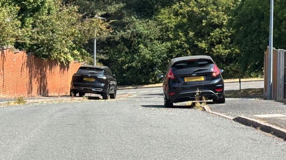 Locals said people park on the pavement "both sides of the road" all around the town