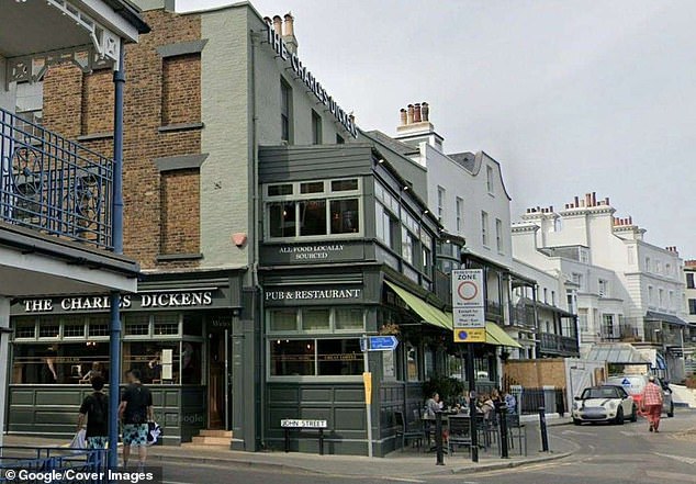 Anthony Lamont has now been jailed after dining without paying at the Charles Dickens pub in Broadstairs