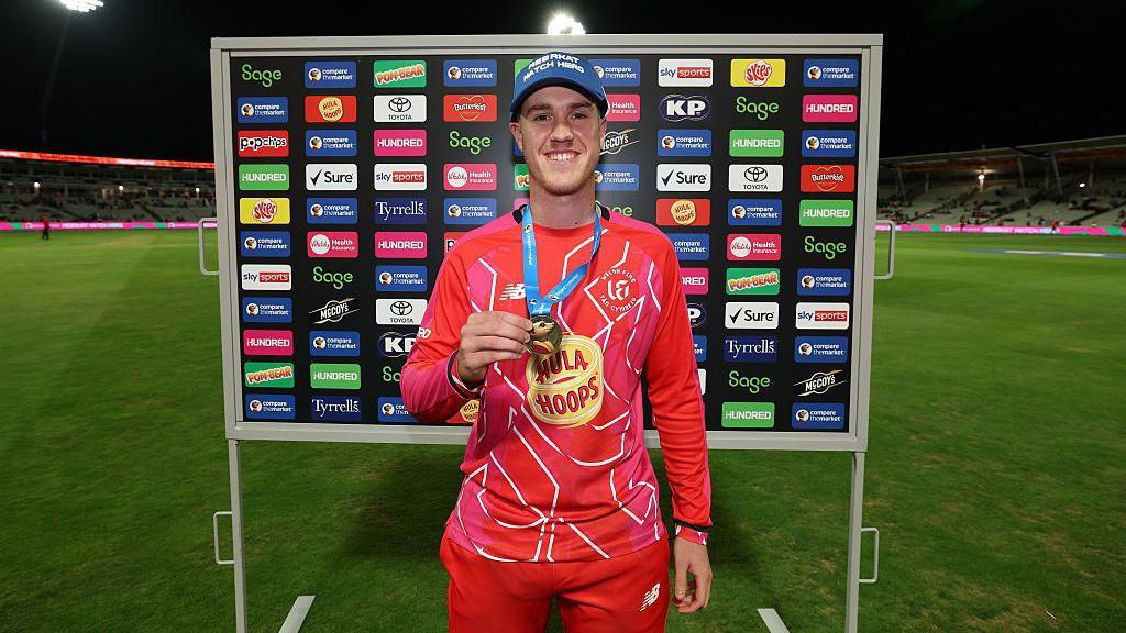 Ben Kellaway was named Player of the Match on his Hundred debut with Welsh Fire last season