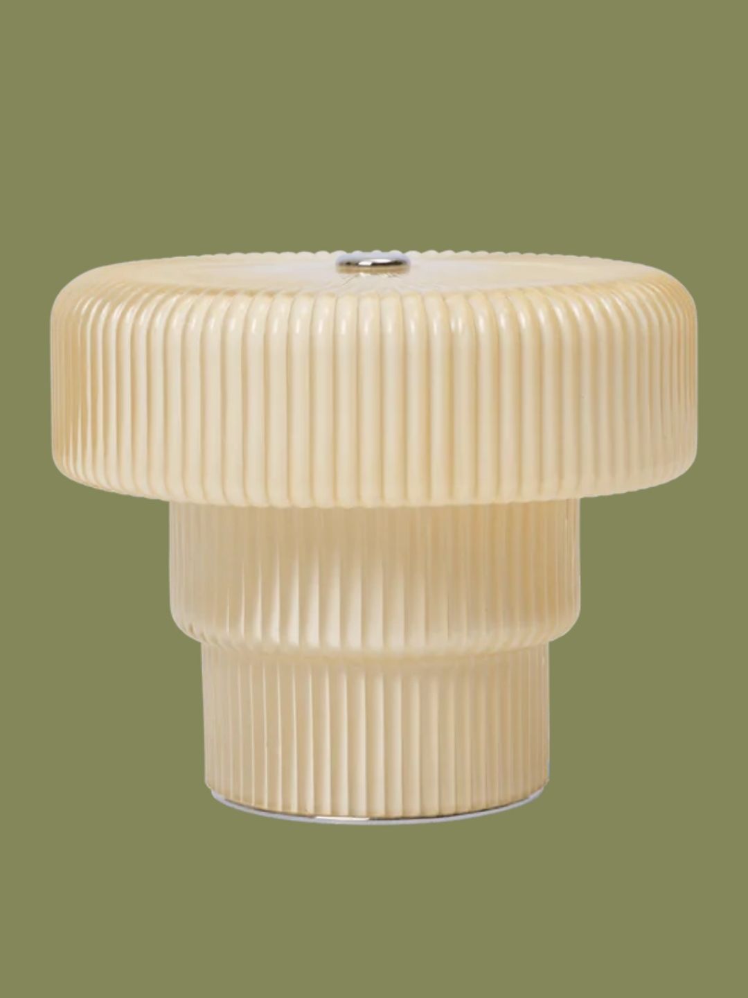 Ferm Living, Ripple Portable Lamp in Oat