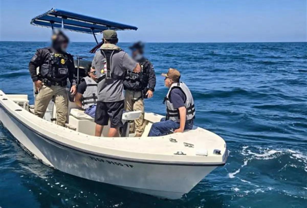 Three Mexican migrants detained after boat interception near Point Loma