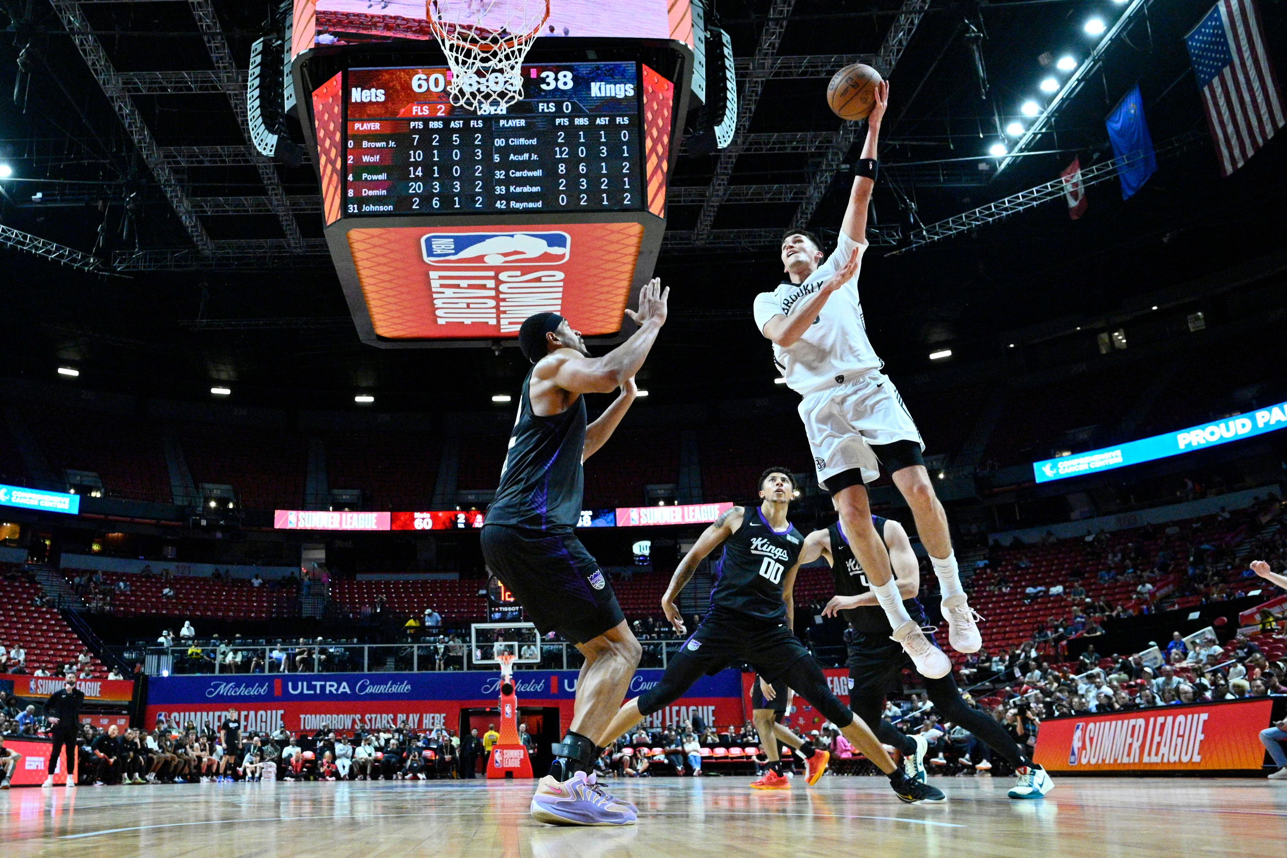 Egor Demin apologies mount as Nets guard named to All-Summer League team