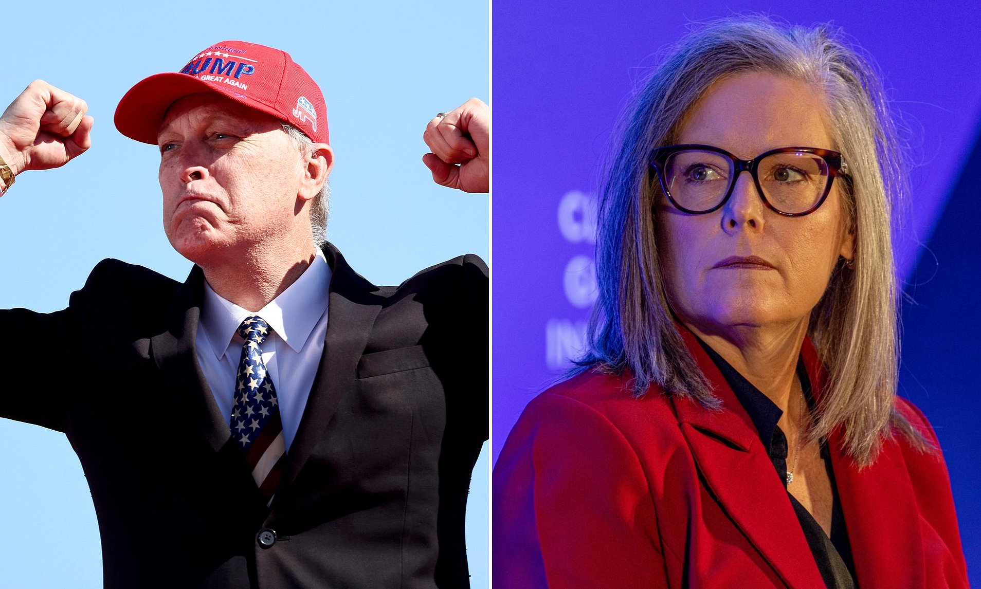 Outspoken election denier romps to victory in Arizona Republican primary