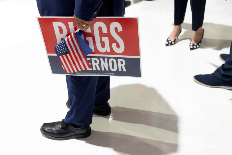 U.S. Representative and Republican nominee for Arizona governor Andy Biggs’ election night watch party