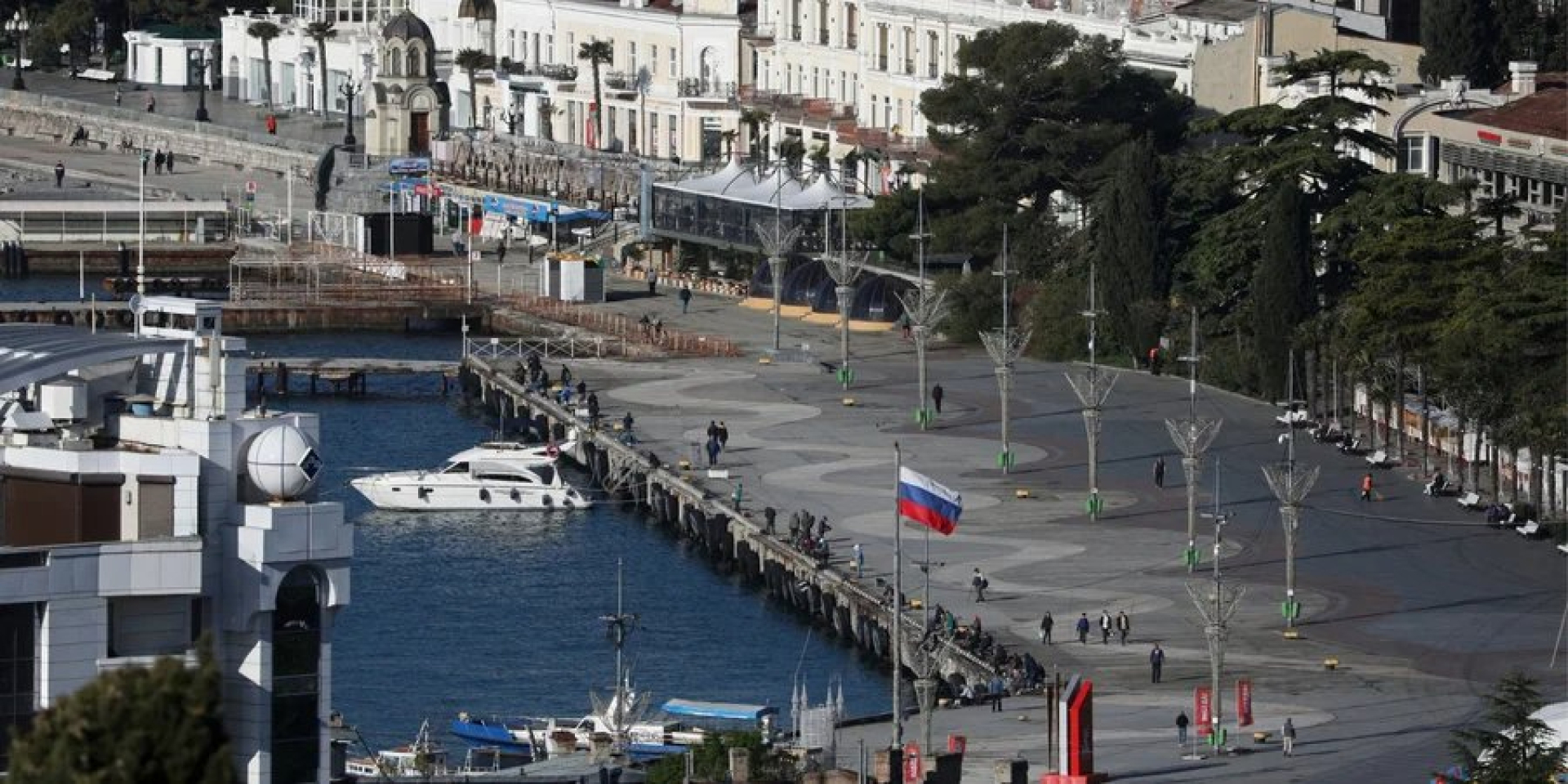 Major substation in occupied Yalta engulfed in flames following overnight drone strikes