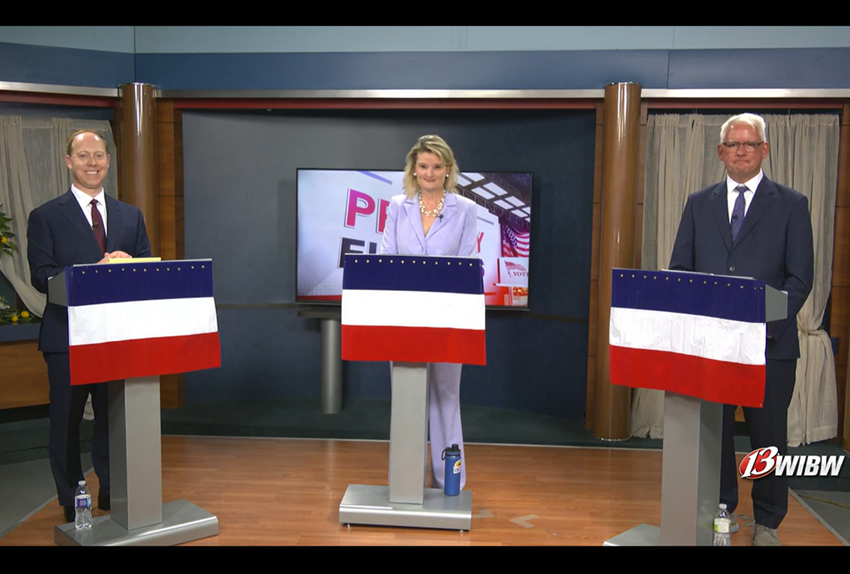 Kansas Democrats mix policy vision, personal attacks in televised governor debate