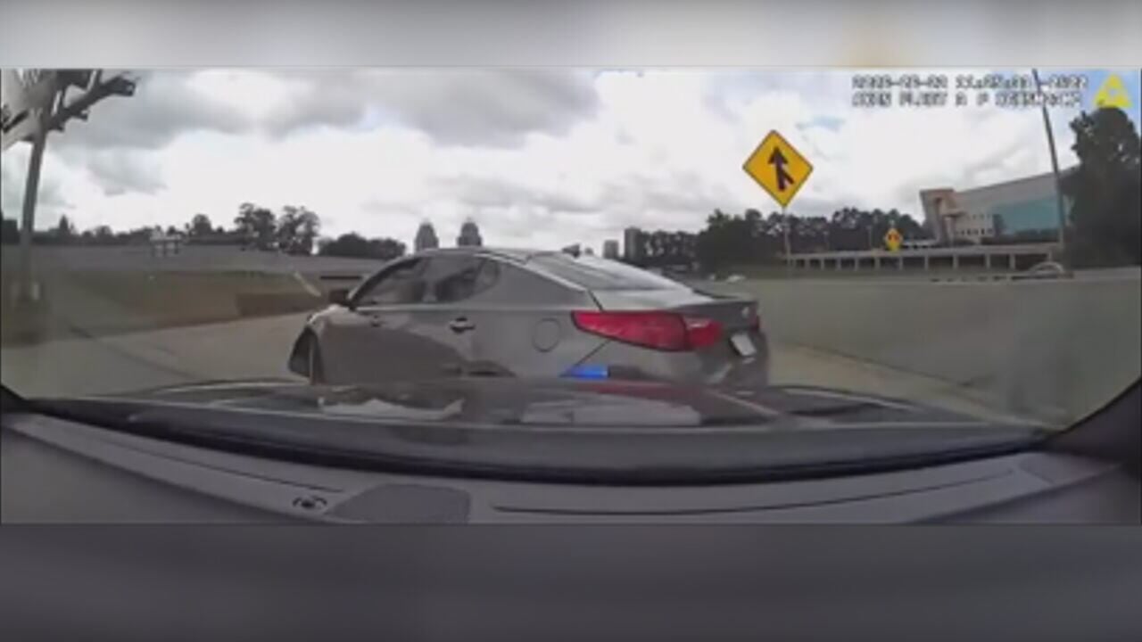 Video: Sandy Springs police use 4 PIT maneuvers to end 110 mph chase